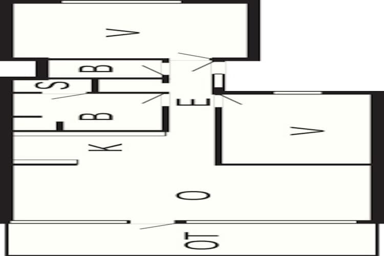 6 persoons vakantie huis in Ebeltoft-Plattegrond
