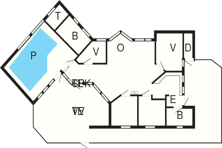 7 persoons vakantie huis in Græsted-By Traum - Plattegrond