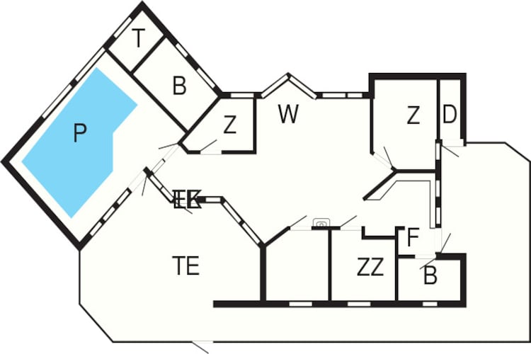 7 persoons vakantie huis in Græsted-By Traum - Plattegrond