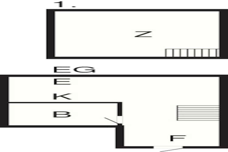 2 Personen Ferienhaus in Brovst-By Traum-Grundriss