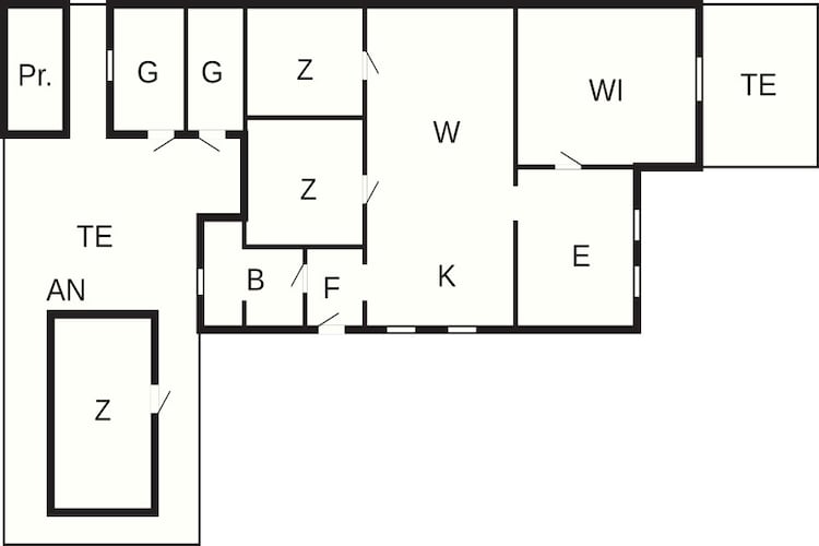 6 persoons vakantie huis in Sjølund-By Traum - Plattegrond