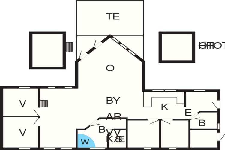 8 persoons vakantie huis in Brovst-By Traum-Plattegrond