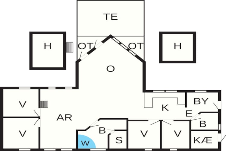 8 persoons vakantie huis in Brovst-By Traum-Plattegrond