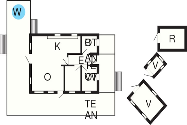 8 persoons vakantie huis in Ebeltoft-By Traum-Plattegrond