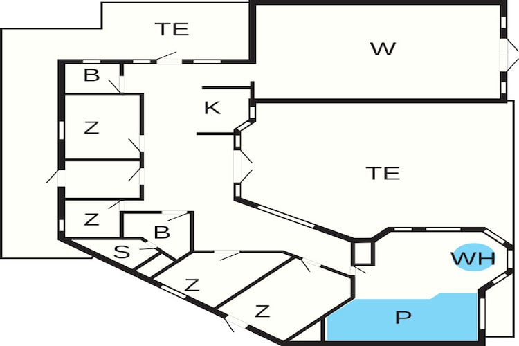 Luxe retraite aan zee -- By Traum Ferienwohnungen-Plattegrond