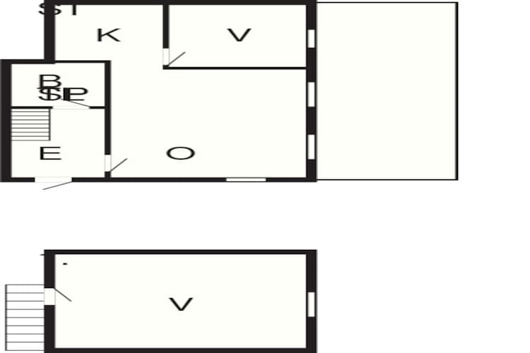 5 person holiday home in Tranøy-By Traum-Floor plan