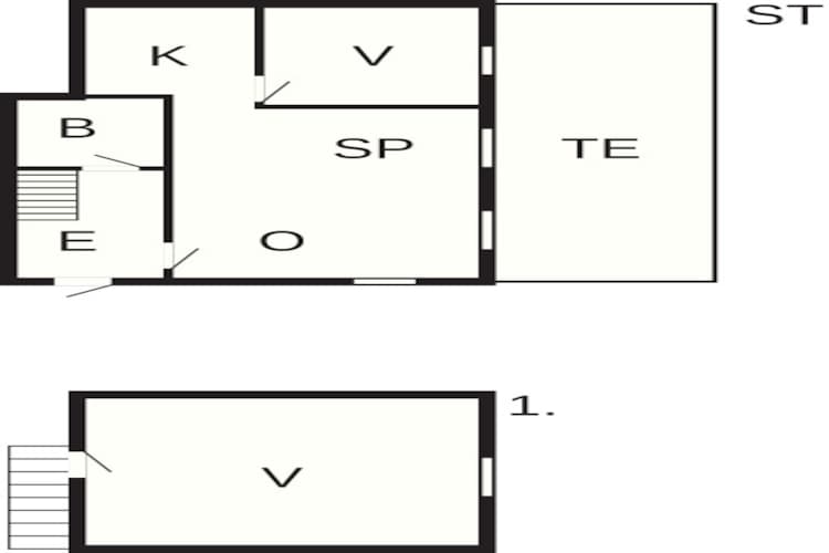 5 persoons vakantie huis in Tranøy-By Traum-Plattegrond