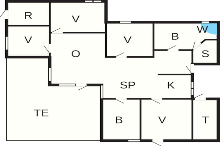 8 persoons vakantie huis in Hadsund-By Traum - Plattegrond