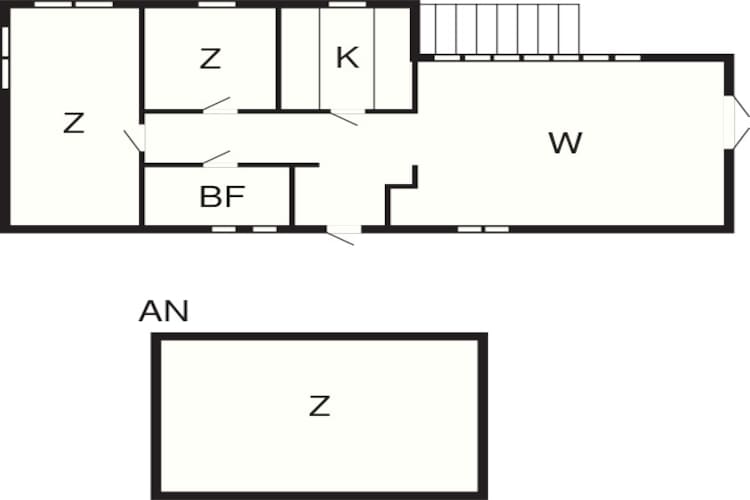 6 person holiday home in DJURHAMN-By Traum-Floor plan