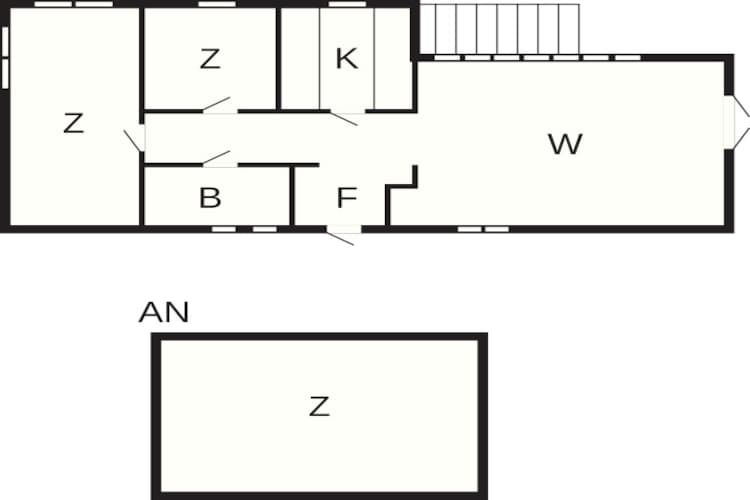 Maison de vacances pour 6 a DJURHAMN-By Traum - Plan