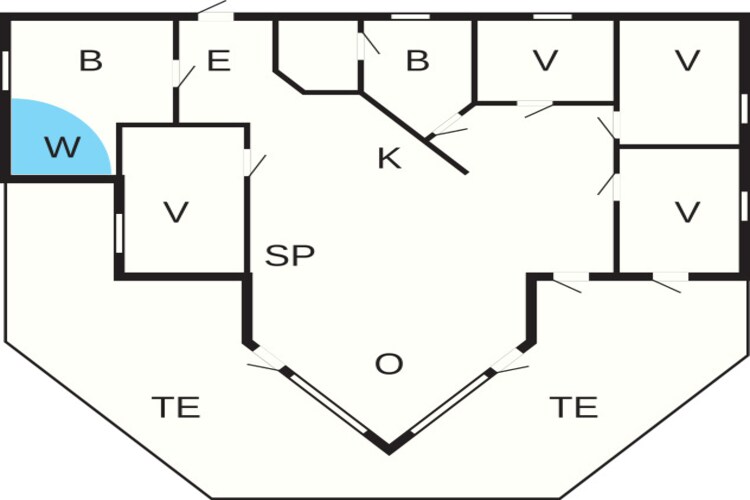 10 persoons vakantie huis in Væggerløse-By Traum-Plattegrond