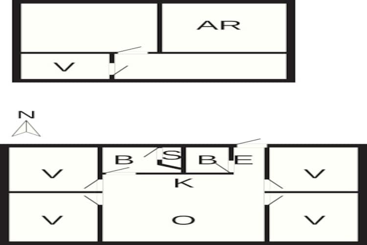 10 person holiday home in Løkken-By Traum - Floor plan