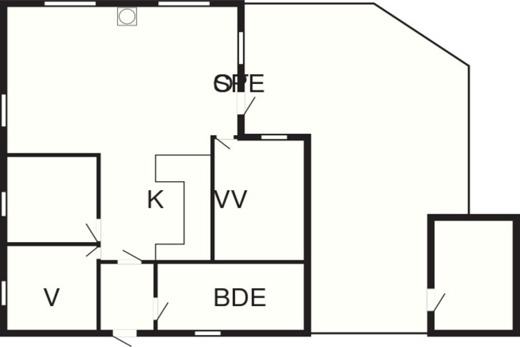 6 persoons vakantie huis in Ulfborg-By Traum-Plattegrond