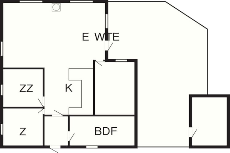 6 persoons vakantie huis in Ulfborg-By Traum-Plattegrond