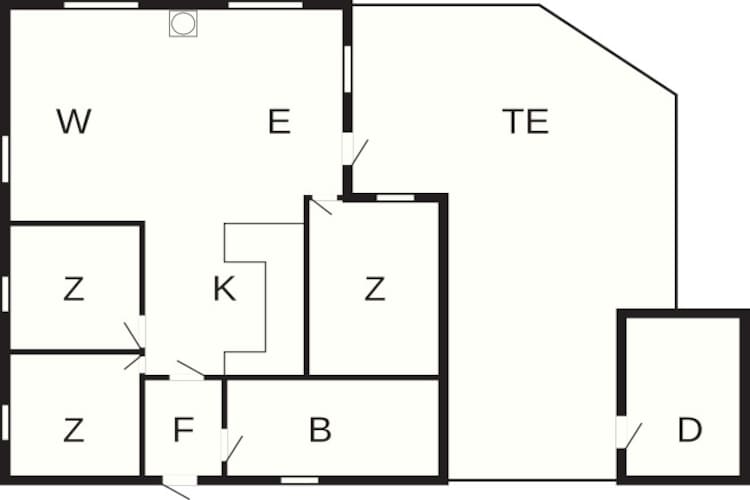 6 persoons vakantie huis in Ulfborg-By Traum-Plattegrond