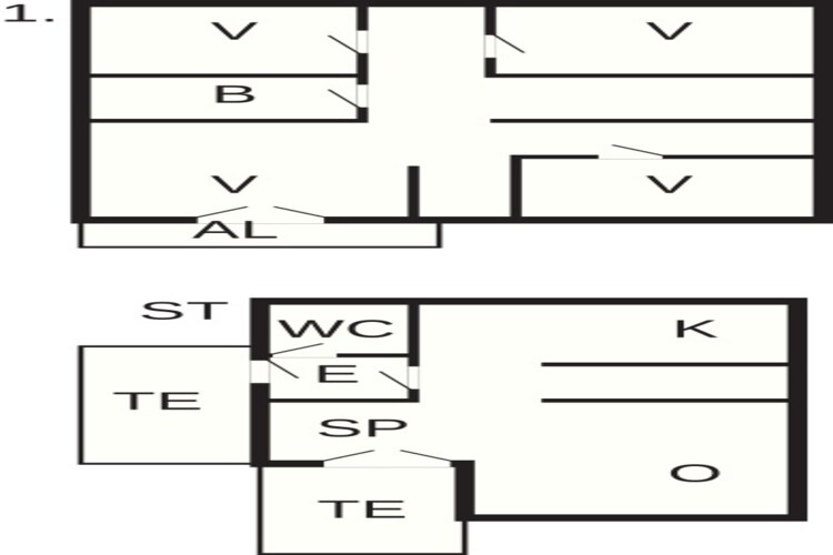 8 person holiday home in LØTEN-By Traum-Floor plan