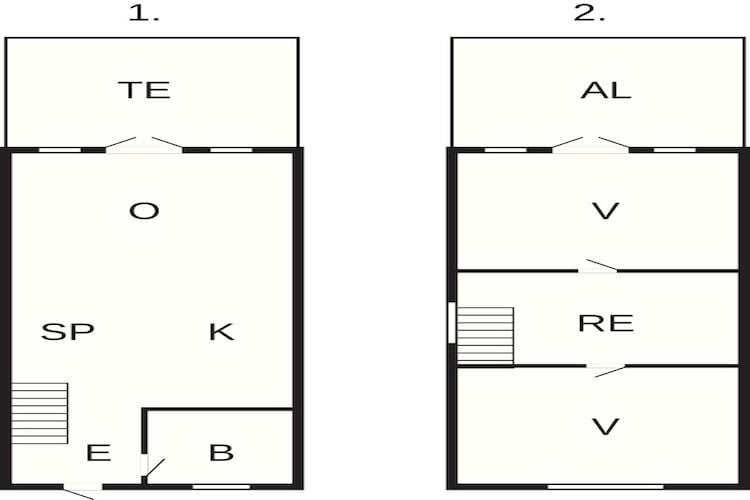 6 Personen Ferienhaus in Hadsund-By Traum - Grundriss