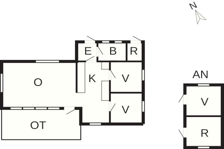 6 persoons vakantie huis in Vig-By Traum-Plattegrond