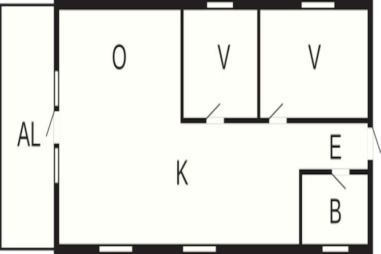 4 persoons vakantie huis in SÖLVESBORG-By Traum-Plattegrond