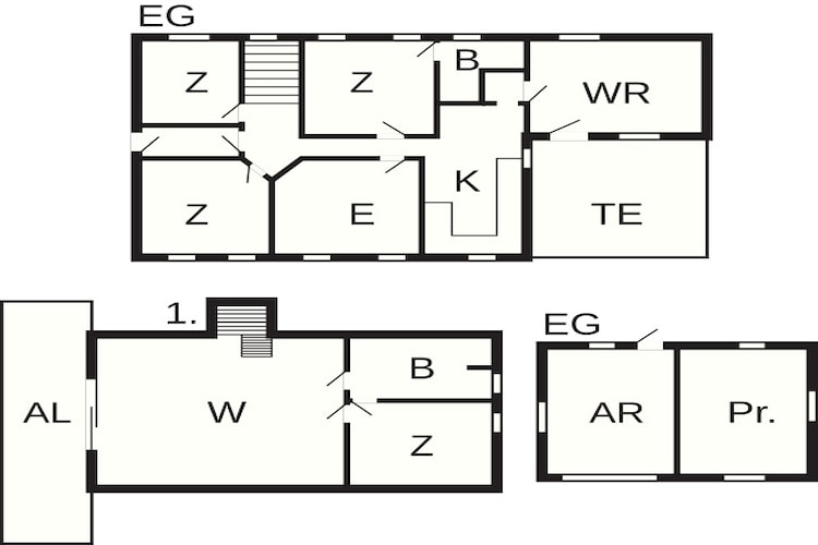 10 person holiday home in Vestervig-By Traum - Floor plan