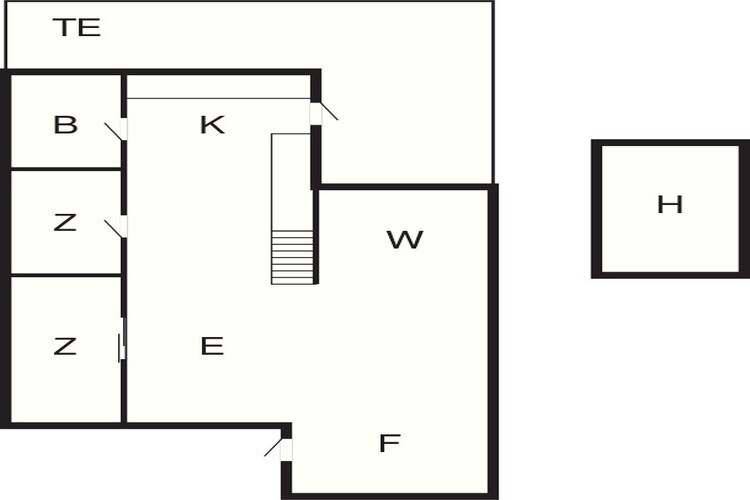4 persoons vakantie huis in Hemmet-By Traum-Plattegrond