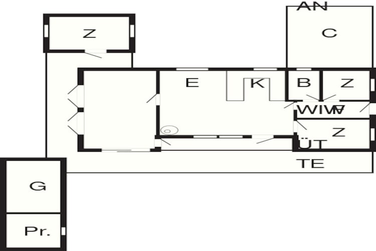 7 person holiday home in Holbæk-By Traum-Floor plan