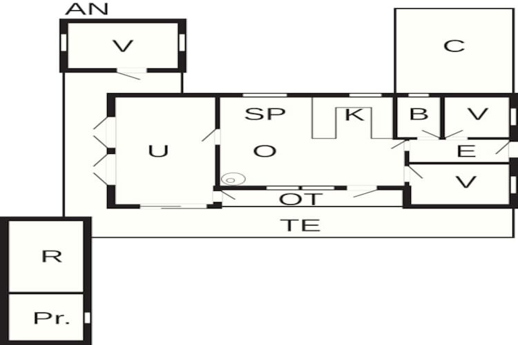 7 Personen Ferienhaus in Holbæk-By Traum - Grundriss