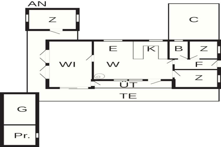 7 Personen Ferienhaus in Holbæk-By Traum - Grundriss