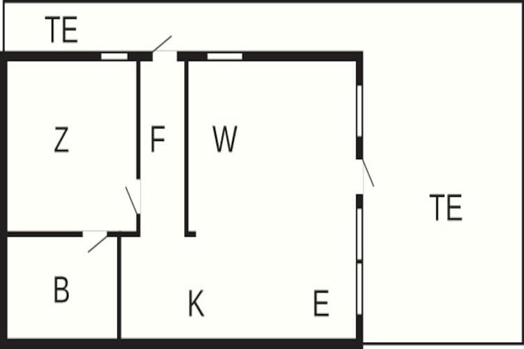 4 persoons vakantie huis in Allinge-By Traum - Plattegrond