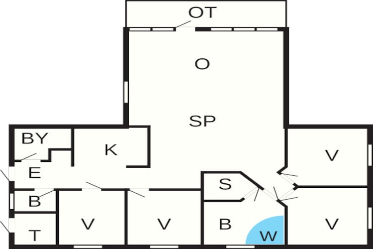 8 persoons vakantie huis in Oksbøl-By Traum-Plattegrond