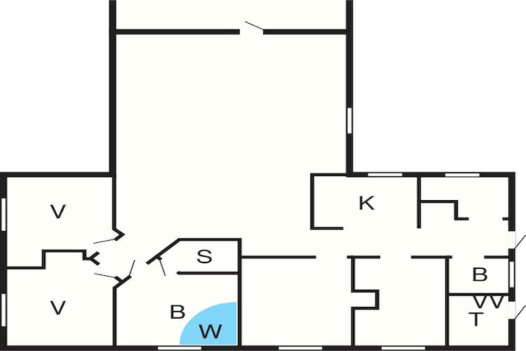 8 persoons vakantie huis in Oksbøl-By Traum-Plattegrond