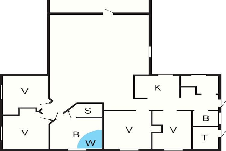 8 persoons vakantie huis in Oksbøl-By Traum-Plattegrond