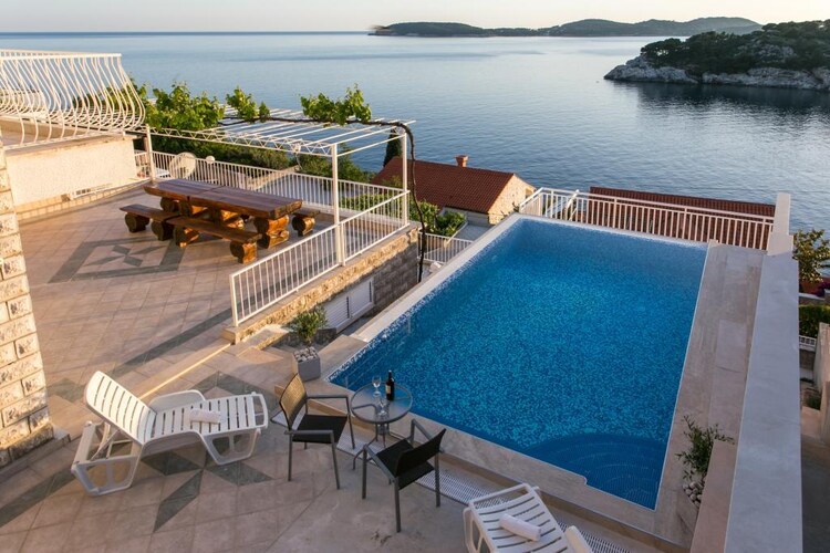 Apartment Franceska -Two-Bedroom Apartment with Terrace and Sea View-Piscine
