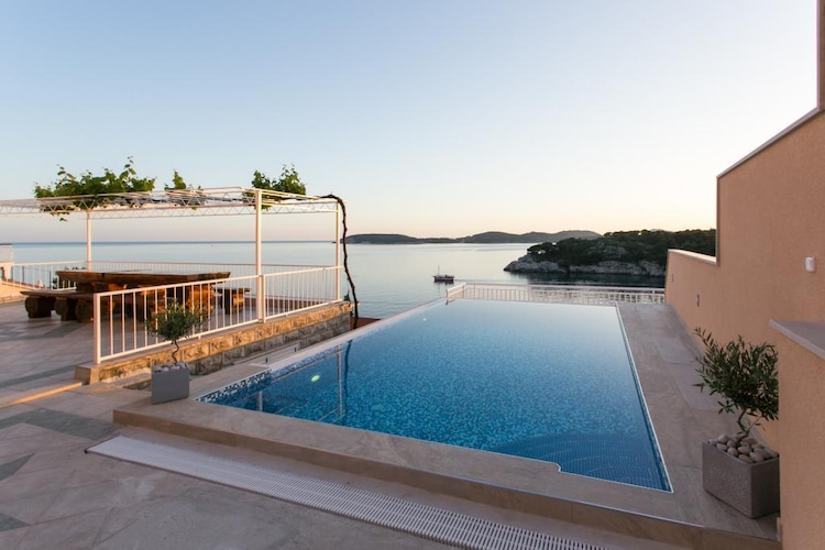 Apartment Franceska -Two-Bedroom Apartment with Terrace and Sea View-Piscine