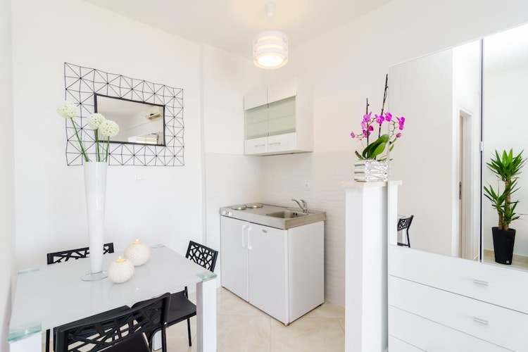 Apartmá Apartments A&M - Studio with Terrace and Sea V