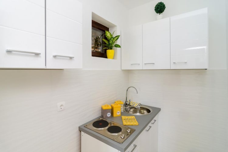Apartmá Apartments A&M - Studio with Terrace and Sea View