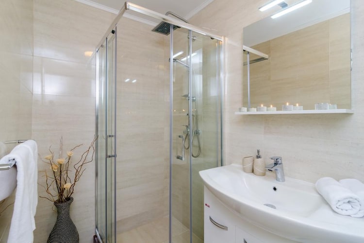Apartmá Apartments A&M - Studio with Terrace and Sea View