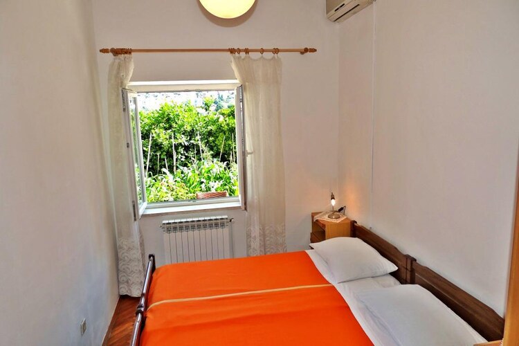 Apartments Majkovica- Twin Room with Private External Bathroom- (A)-Bedroom