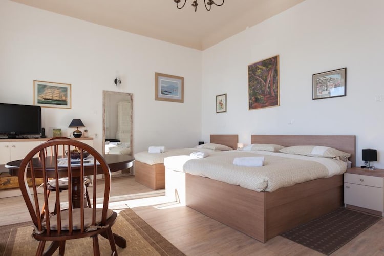 Apartmá Villa Iveta - Two-Bedroom Apartment with Terrace a