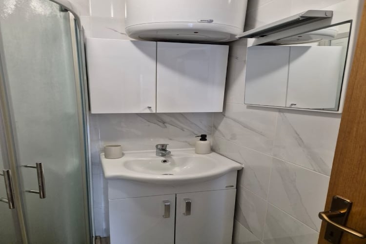 Apartments Matea - One-Bedroom Apartment with Sea View - (Štikovica) - Salle de bain