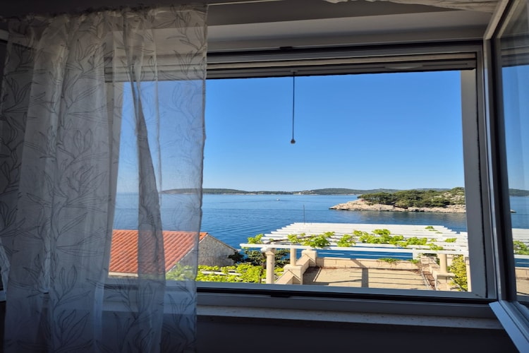 Apartments Matea - One-Bedroom Apartment with Sea View - (Štikovica) - Terrasse