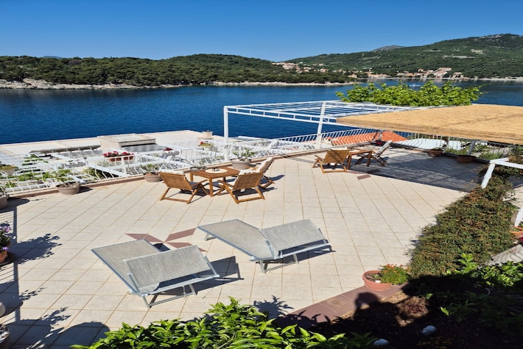 Apartments Matea - One-Bedroom Apartment with Sea View - (Štikovica) - Terrasse