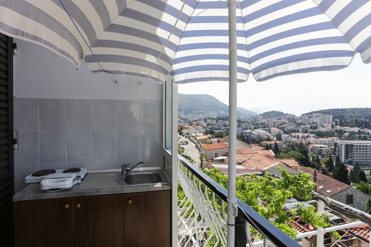Apartmá Lapad View Apartments - Studio Apartment with Balc