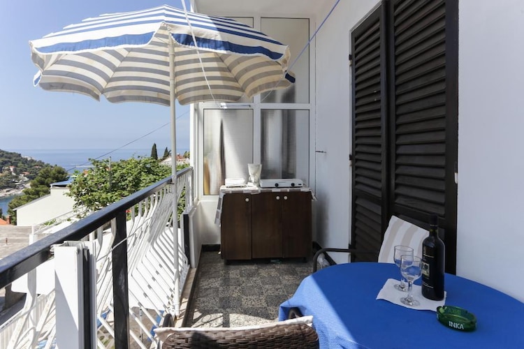 Apartmá Lapad View Apartments - Double Room with Balcony a