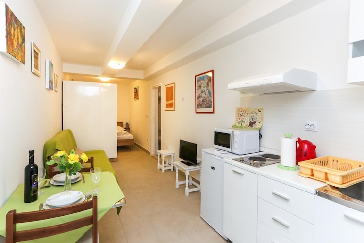 Apartmá Apartment Edita - Studio with terrace and with Sea