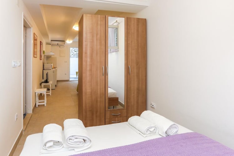 Apartmá Apartment Edita - Studio with terrace and with Sea