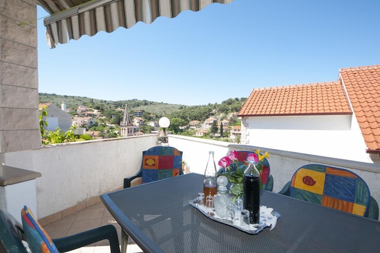 Apartments Gorana - Two Bedroom Apartment with Terrace(A1) (ST)-Terras