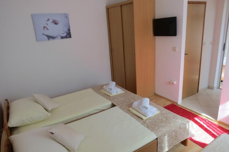 Apartmá Apartments Franka - Studio with Terrace and Sea Vi