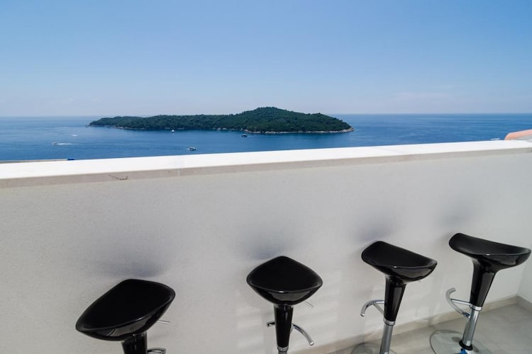 Apartments Villa Ari- Three Bedroom Apartment with Balcony and Sea View - Attic-Terrasbalkon