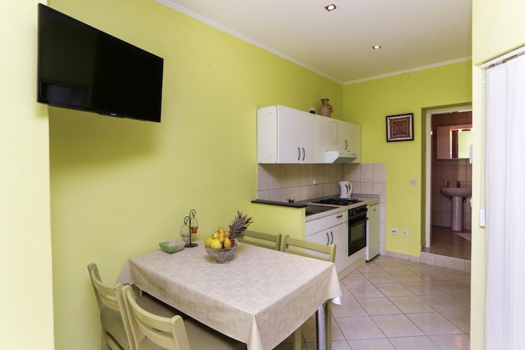 Apartments Villa Dubrovnik - Comfort Studio Apartment with Terrace and Sea View-Binnen